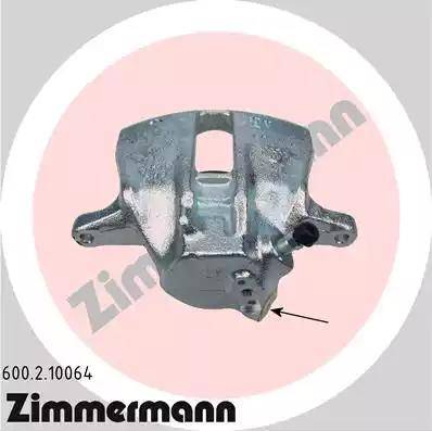 Zimmermann 600.2.10064 - Тормозной суппорт autospares.lv