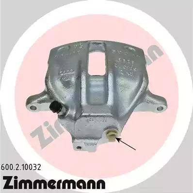 Zimmermann 600.2.10032 - Тормозной суппорт autospares.lv