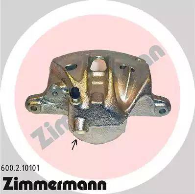 Zimmermann 600.2.10101 - Тормозной суппорт autospares.lv