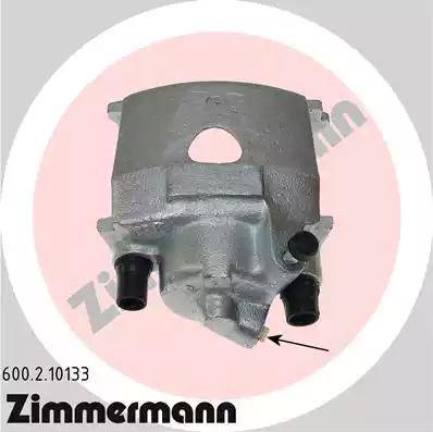 Zimmermann 600.2.10133 - Тормозной суппорт autospares.lv