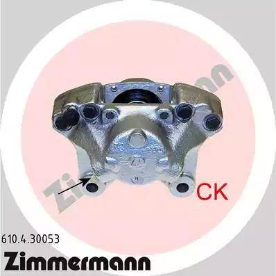 Zimmermann 610.4.30053 - Тормозной суппорт autospares.lv