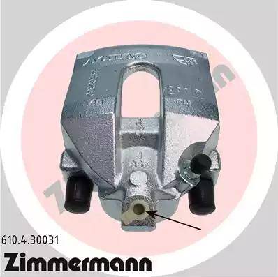 Zimmermann 610.4.30031 - Тормозной суппорт autospares.lv