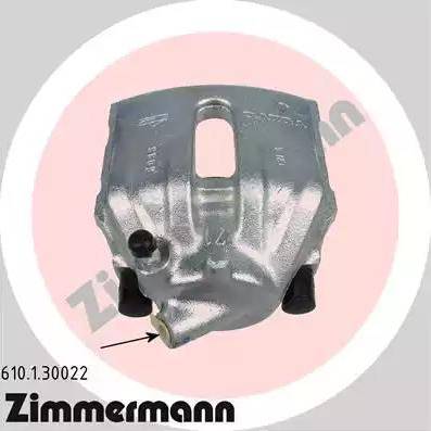 Zimmermann 610.1.30022 - Тормозной суппорт autospares.lv
