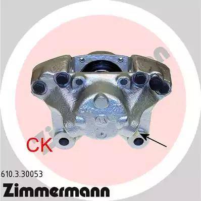 Zimmermann 610.3.30053 - Тормозной суппорт autospares.lv