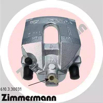 Zimmermann 610.3.30031 - Тормозной суппорт autospares.lv