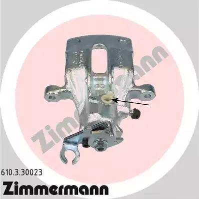 Zimmermann 610.3.30023 - Тормозной суппорт autospares.lv