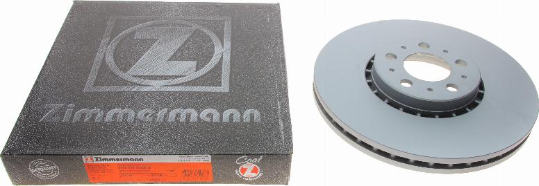 Zimmermann 610.3719.20 - Тормозной диск autospares.lv