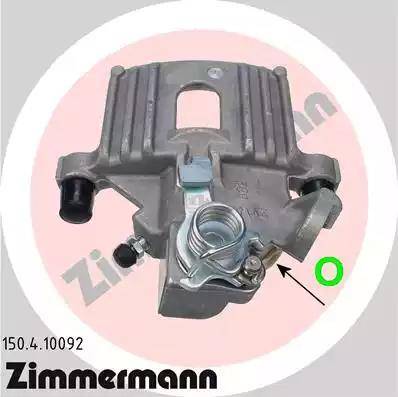 Zimmermann 150.4.10092 - Тормозной суппорт autospares.lv