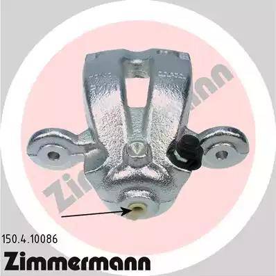 Zimmermann 150.4.10086 - Тормозной суппорт autospares.lv