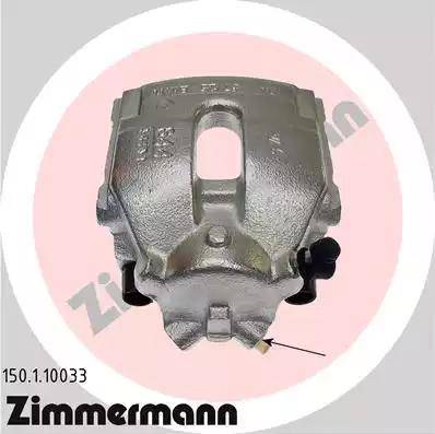Zimmermann 150.1.10033 - Тормозной суппорт autospares.lv