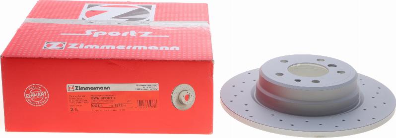 Zimmermann 150.1272.52 - Тормозной диск autospares.lv