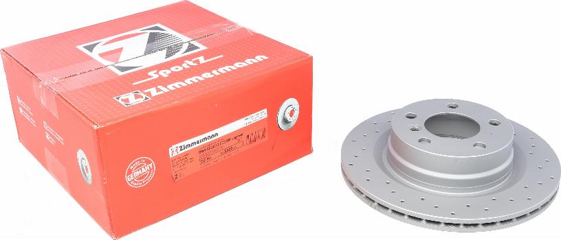 Zimmermann 150.3498.52 - Тормозной диск autospares.lv