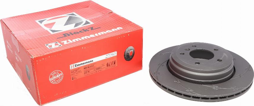 Zimmermann 150.3405.53 - Тормозной диск autospares.lv