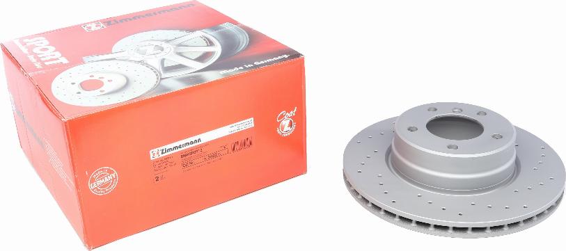 Zimmermann 150.3402.52 - Тормозной диск autospares.lv