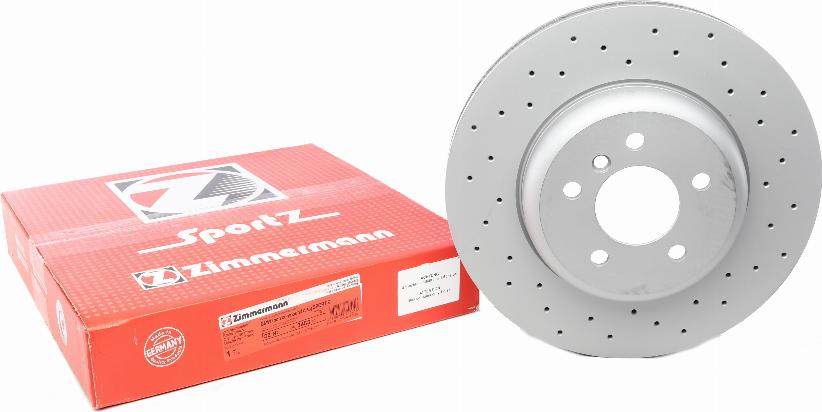 Zimmermann 150.3483.52 - Тормозной диск autospares.lv