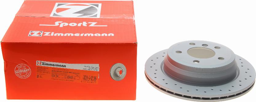 Zimmermann 150.2902.52 - Тормозной диск autospares.lv