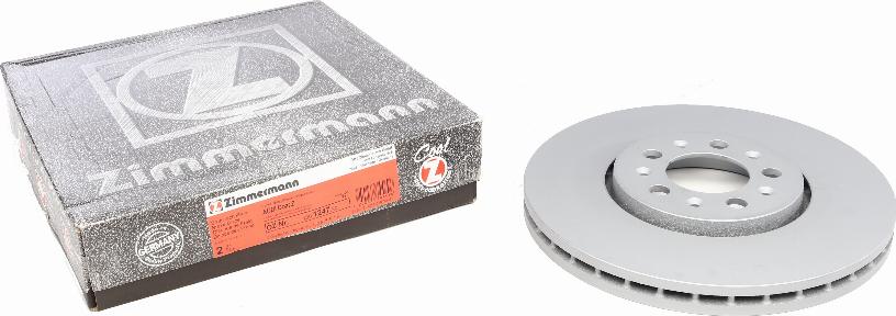 Zimmermann 100.1247.20 - Тормозной диск autospares.lv