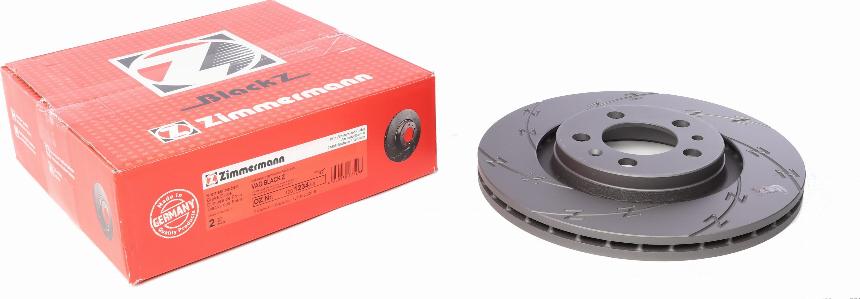 Zimmermann 100.1234.53 - Тормозной диск autospares.lv