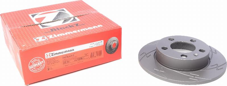 Zimmermann 100.1236.53 - Тормозной диск autospares.lv