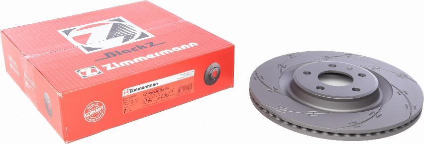 Zimmermann 100.3358.53 - Тормозной диск autospares.lv