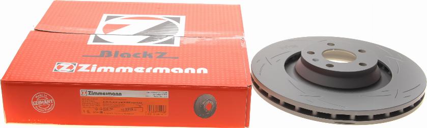 Zimmermann 100.3319.55 - Тормозной диск autospares.lv