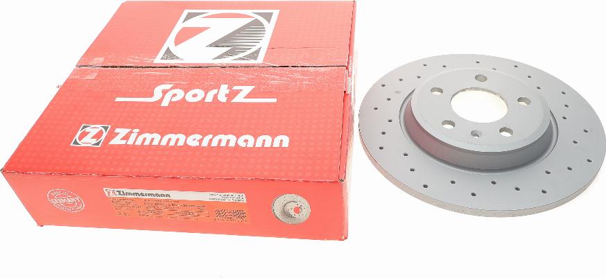 Zimmermann 100.3333.52 - Тормозной диск autospares.lv