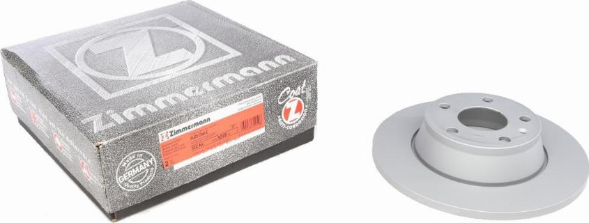 Zimmermann 100.3328.20 - Тормозной диск autospares.lv