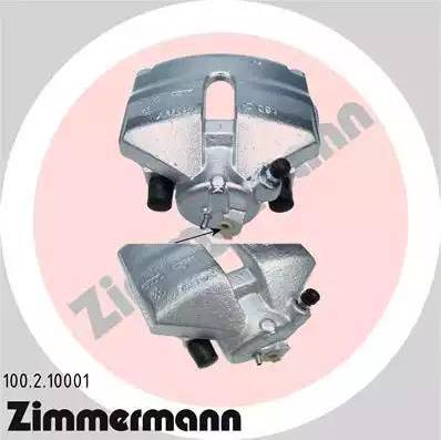 Zimmermann 100.2.10001 - Тормозной суппорт autospares.lv