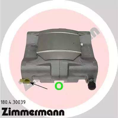 Zimmermann 180.4.30039 - Тормозной суппорт autospares.lv