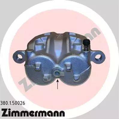 Zimmermann 380.1.50026 - Тормозной суппорт autospares.lv