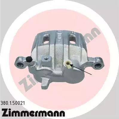 Zimmermann 380.1.50021 - Тормозной суппорт autospares.lv