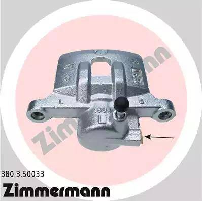 Zimmermann 380.3.50033 - Тормозной суппорт autospares.lv