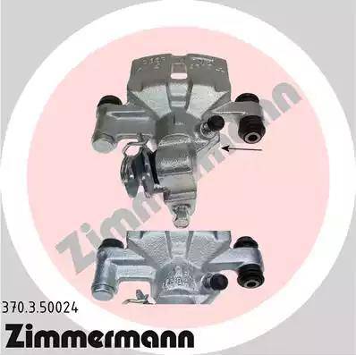 Zimmermann 370.3.50024 - Тормозной суппорт autospares.lv