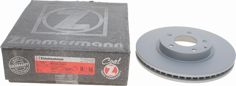 Zimmermann 370.3050.20 - Тормозной диск autospares.lv