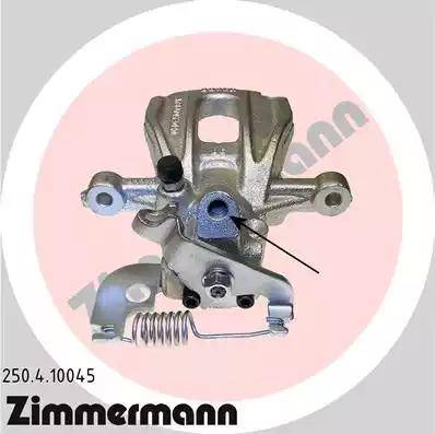 Zimmermann 250.4.10045 - Тормозной суппорт autospares.lv