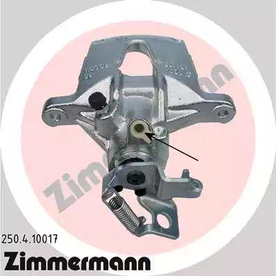 Zimmermann 250.4.10017 - Тормозной суппорт autospares.lv