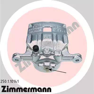 Zimmermann 250.1.10141 - Тормозной суппорт autospares.lv
