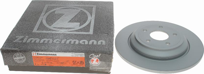 Zimmermann 250.1397.20 - Тормозной диск autospares.lv