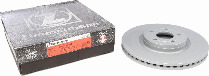 Zimmermann 250.1372.20 - Тормозной диск autospares.lv