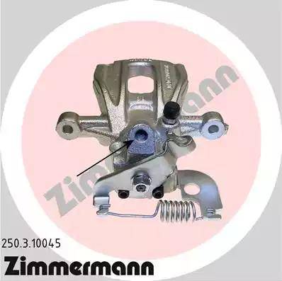 Zimmermann 250.3.10045 - Тормозной суппорт autospares.lv
