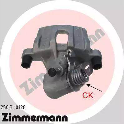 Zimmermann 250.3.10128 - Тормозной суппорт autospares.lv