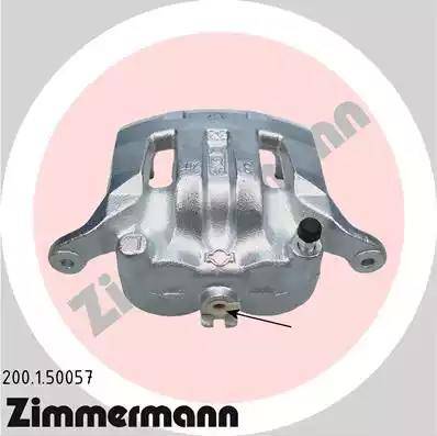 Zimmermann 200.1.50057 - Тормозной суппорт autospares.lv