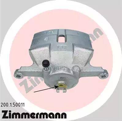 Zimmermann 200.1.50011 - Тормозной суппорт autospares.lv