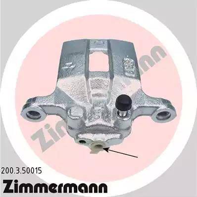 Zimmermann 200.3.50015 - Тормозной суппорт autospares.lv