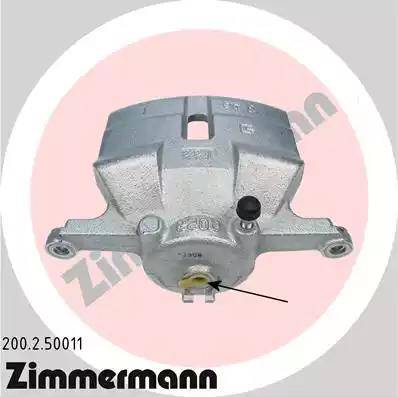 Zimmermann 200.2.50011 - Тормозной суппорт autospares.lv