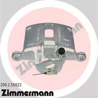 Zimmermann 200.2.50022 - Тормозной суппорт autospares.lv