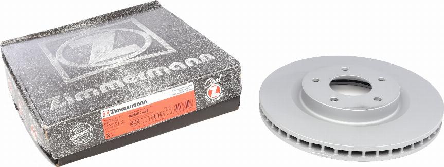 Zimmermann 200.2518.20 - Тормозной диск autospares.lv