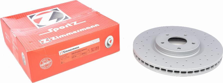 Zimmermann 200.2522.52 - Тормозной диск autospares.lv