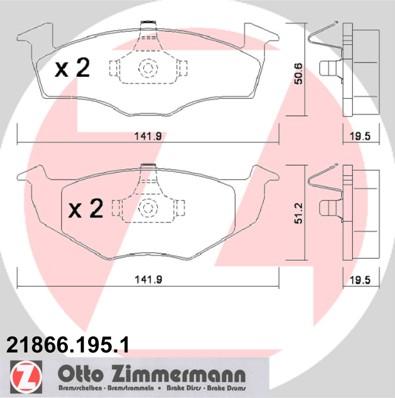 Quinton Hazell 060900 - Тормозные колодки, дисковые, комплект autospares.lv