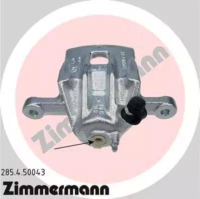 Zimmermann 285.4.50043 - Тормозной суппорт autospares.lv